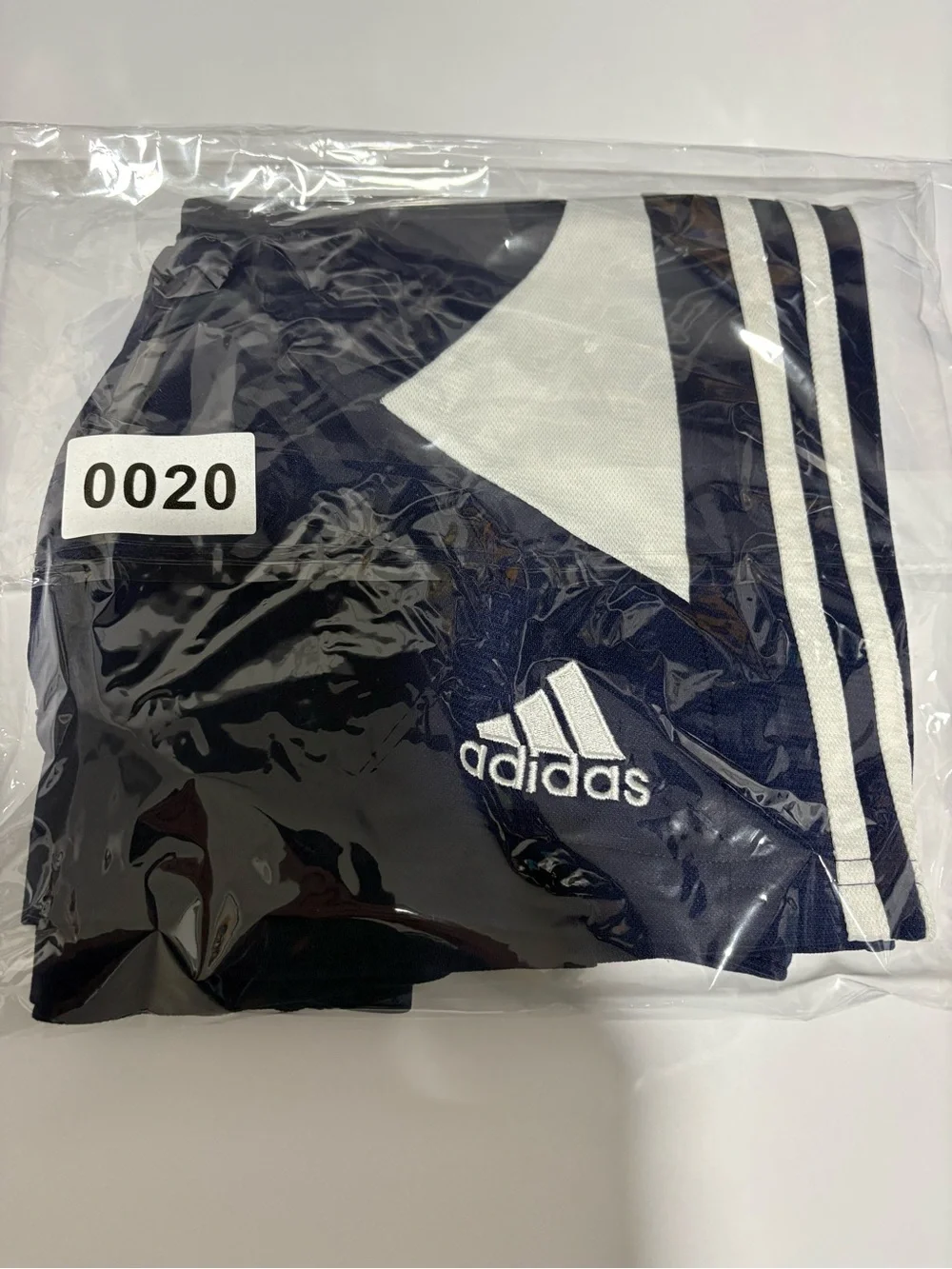 adidas Men’s Navy Blue Athletic Soccer Shorts